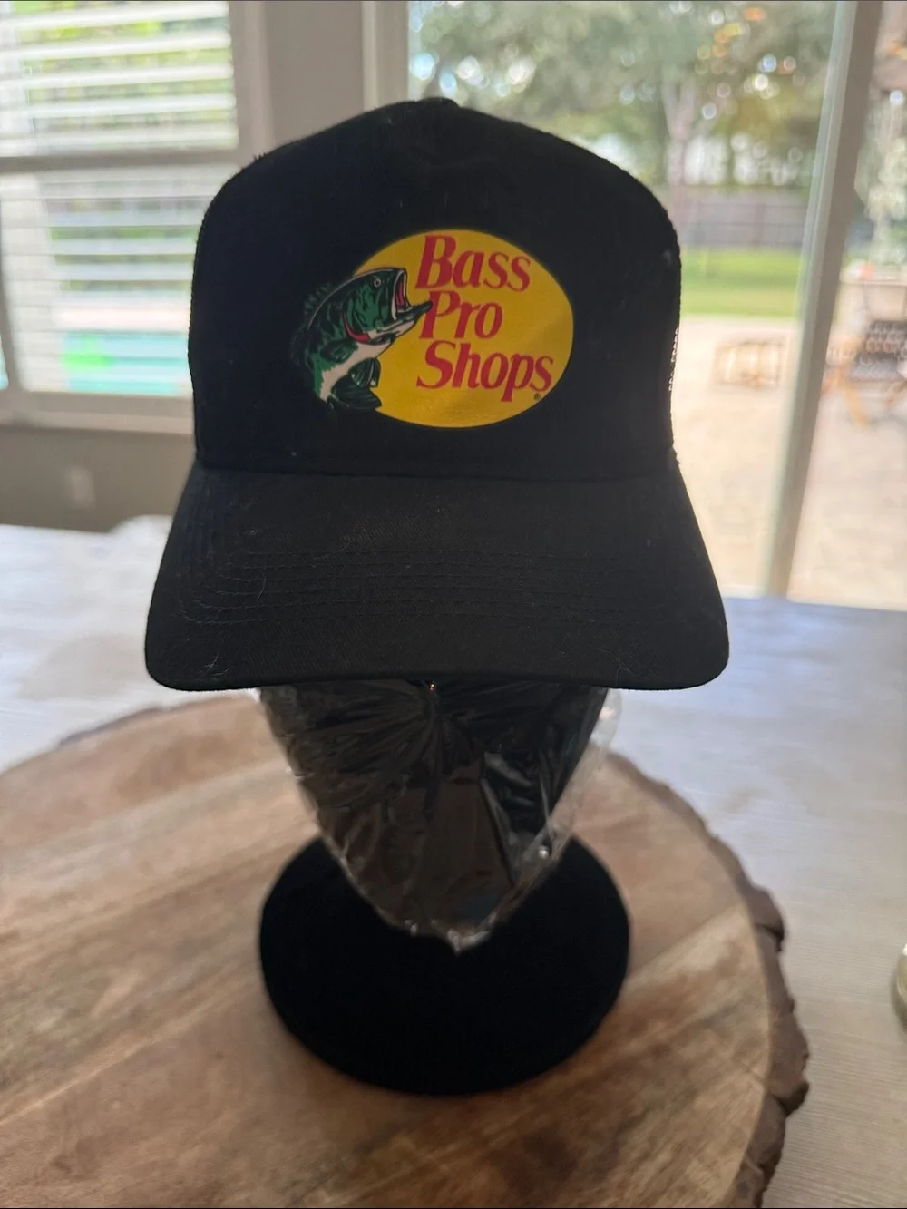 Youth OS Hat with Bass Pro Shops logo like new